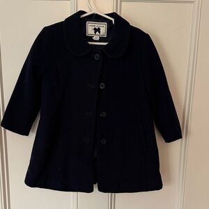 Janie and Jack Navy Girls Dress Coat